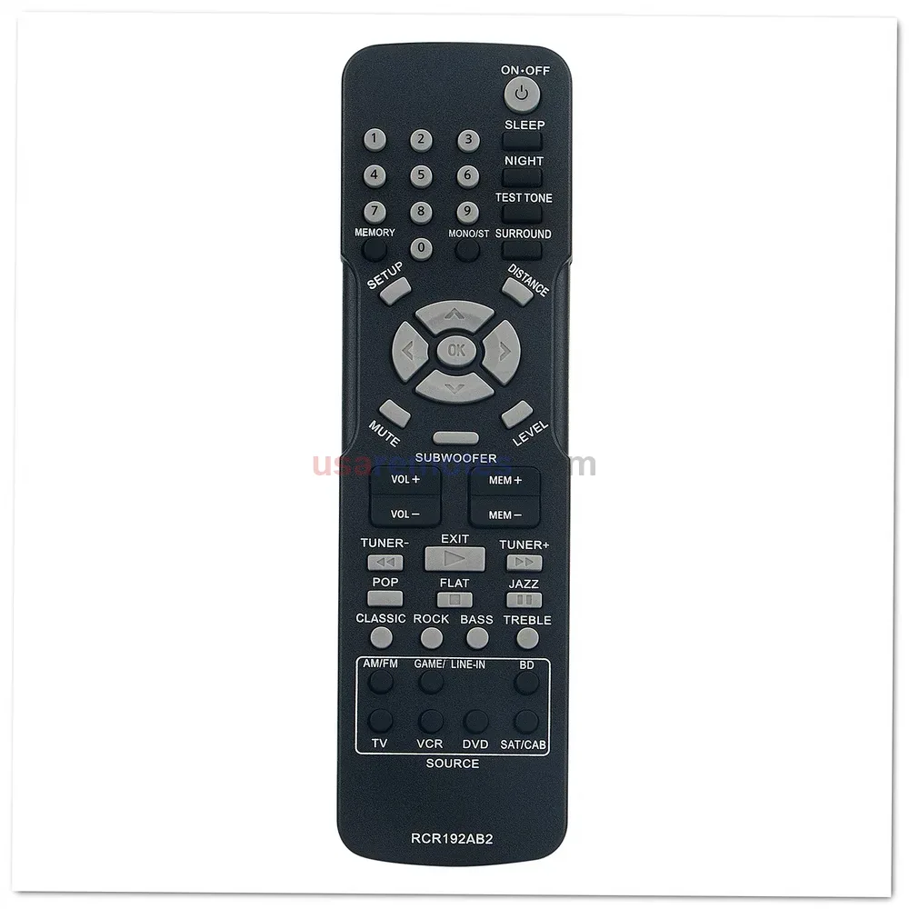 rcr192ab2-rcr192ab2-remote-rca-receiver-rt2906-rt2910-rt2870r-rt291-1 RCR192AB2 RCR192AB2 Remote Control