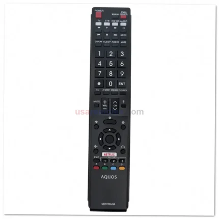Sharp RRMCGB173WJSA Remote Control