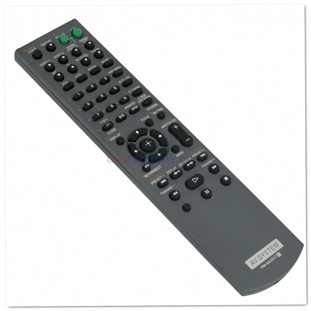 sony-rm-aau017-remote-av-receiver-ht-sf2000-ht-ss2000-str-ks20-1 Sony RM-AAU017 Remote Control