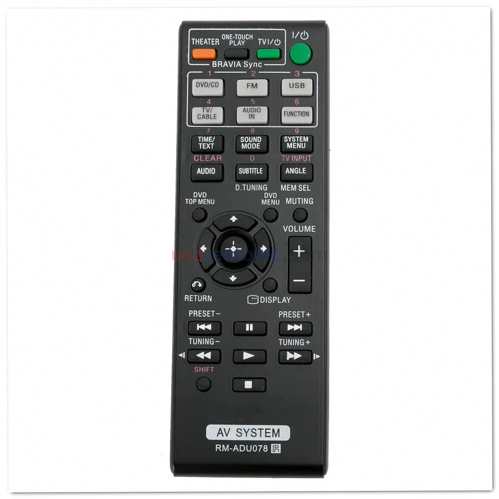 Sony RM-ADU078 RMADU078 Remote Control