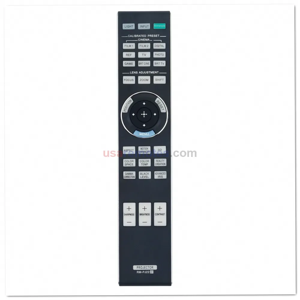 sony-rm-pj22-remote-projector-vpl-vw1000es-vpl-gt100-vpl-vw1-1 Sony RM-PJ22 Remote Control