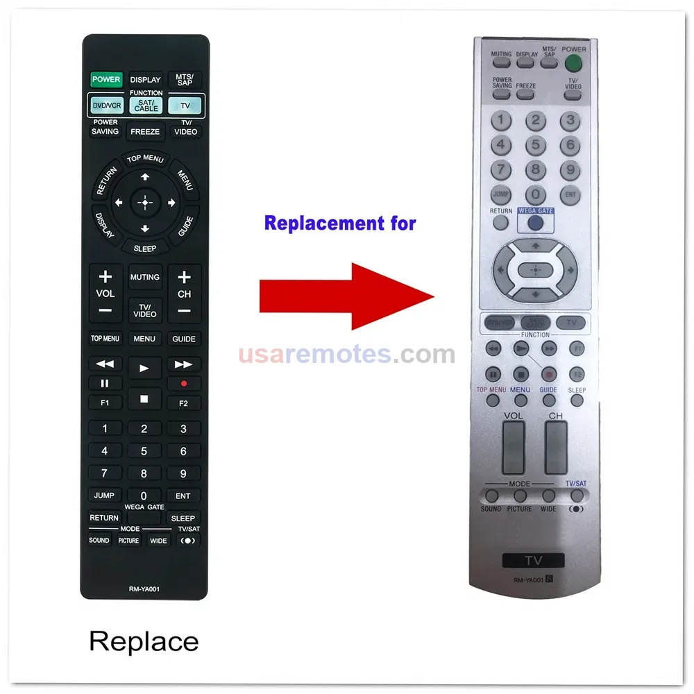 sony-rm-ya001-remote-bravia-wega-lcd-color-tv-klv-s32a10-klv-1 Sony RM-YA001 Remote Control