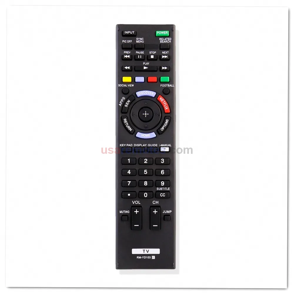 sony-rm-yd103-rmyd103-remote-rm-yd103-led-lcd-hdtv-tv-kdl55w700b-kdl6-1 Sony RM-YD103, RMYD103 Remote Control