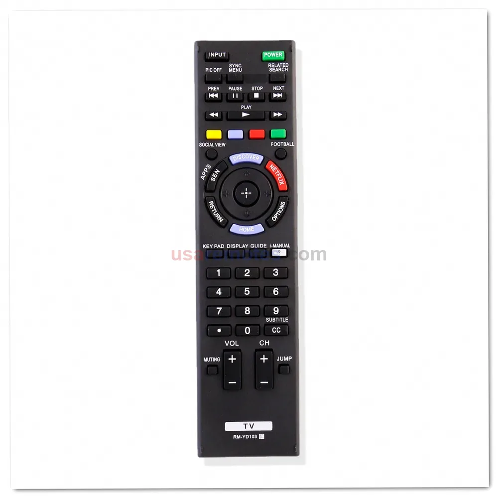 sony-rm-yd103-rmyd103-remote-rm-yd103-led-lcd-tv-kdl-32w700b-kdl40w59-1 Sony RM-YD103 RMYD103 Remote Control