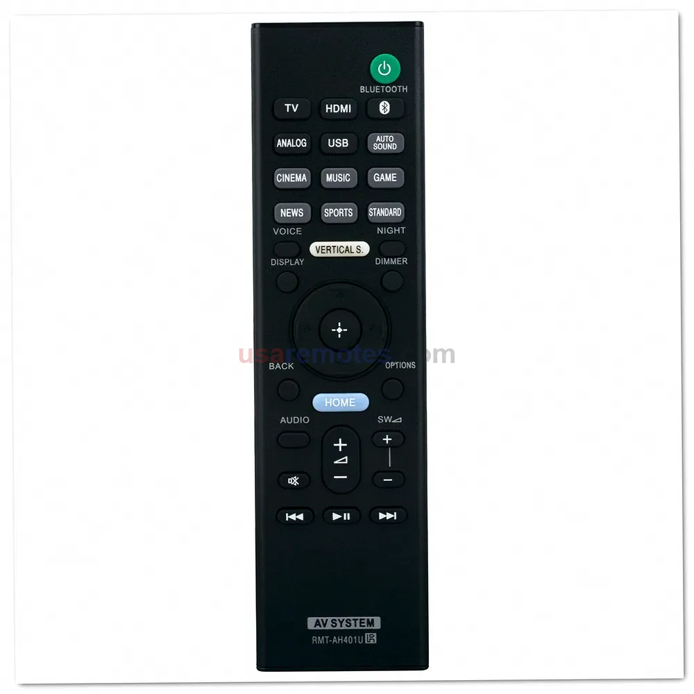sony-rmt-ah401u-remote-sound-bar-ht-xf9000-ht-x9000f-ht-z9f-htx-1 Sony RMT-AH401U Remote Control