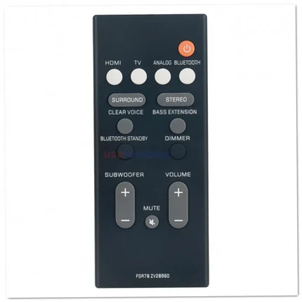 Yamaha FSR78 ZV28960 Remote Control