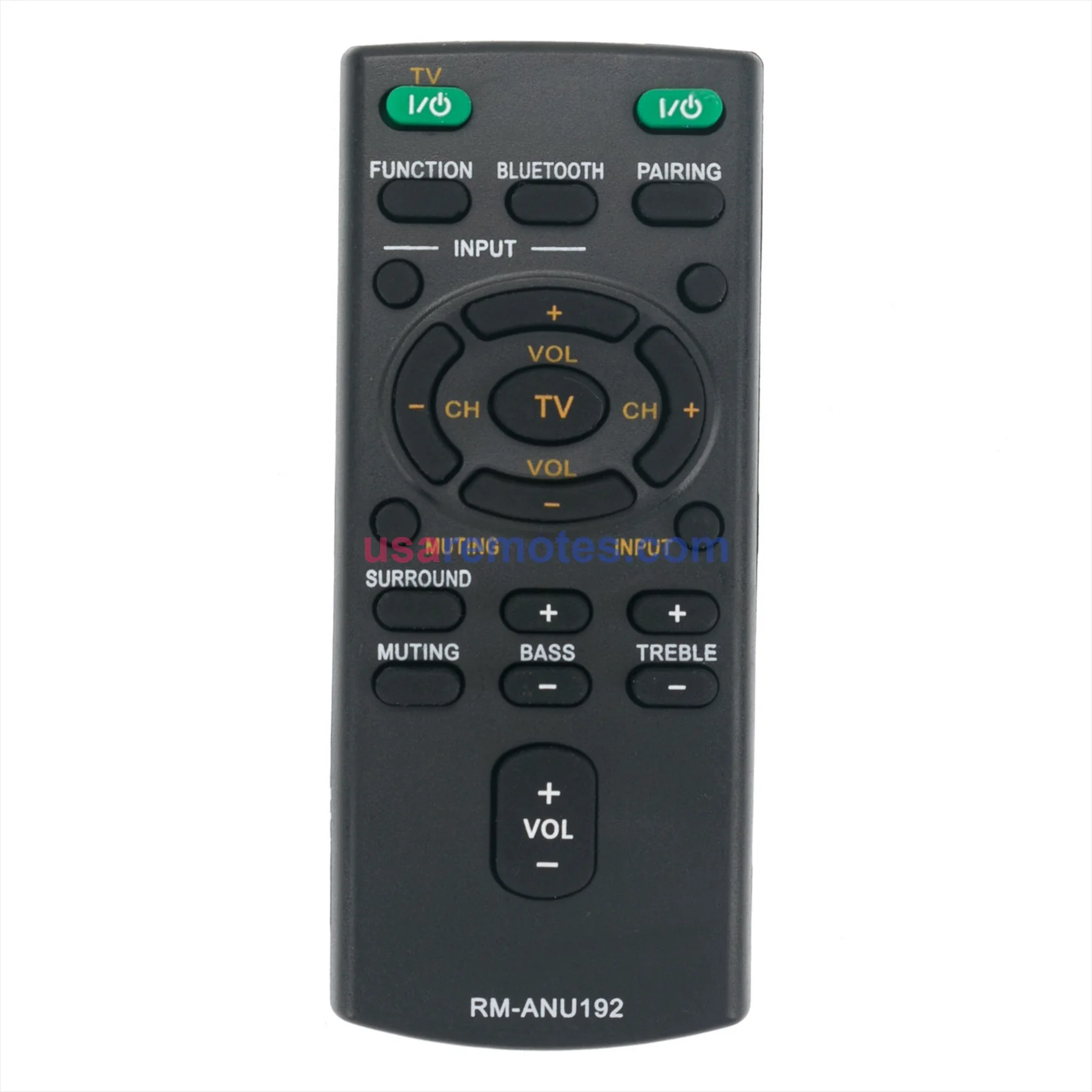 Sony RM-ANU192 Soundbar Remote for HT-CT60BT SA-CT60BT
