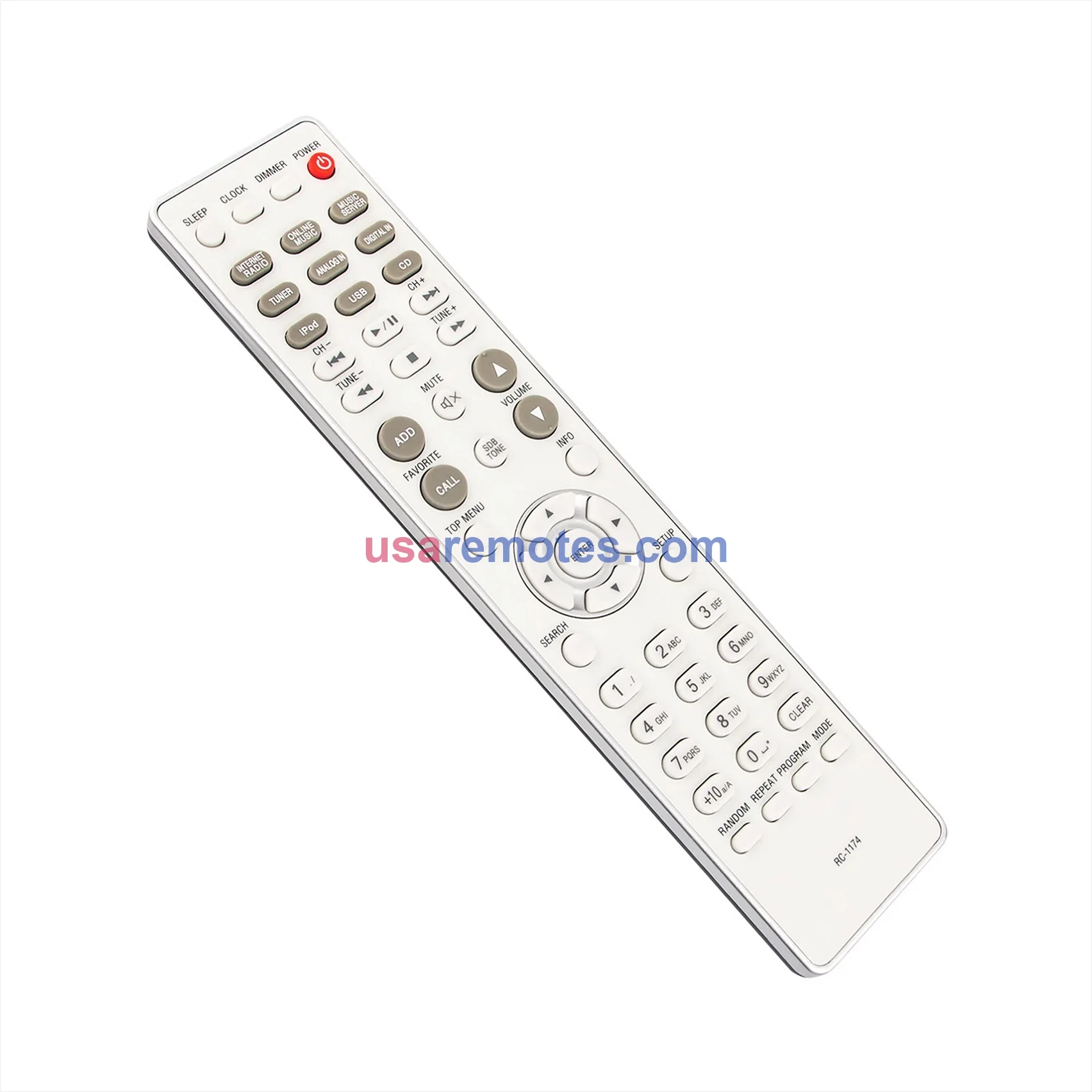 Denon RC-1174 Remote Control for RCD-M39 RCD-M40 RCD-M41 -1