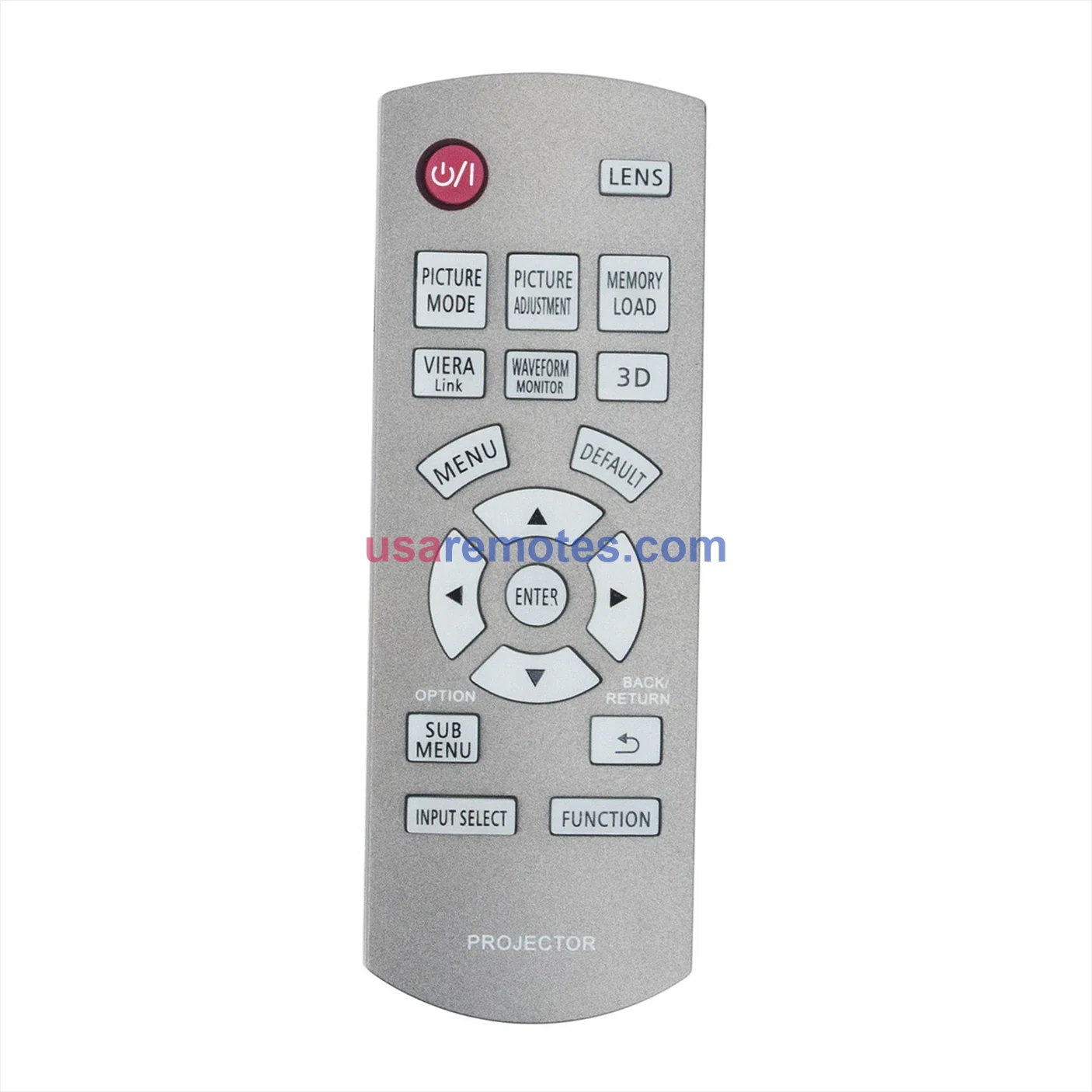 Panasonic N2QAYB000680 Projector Remote Replacement