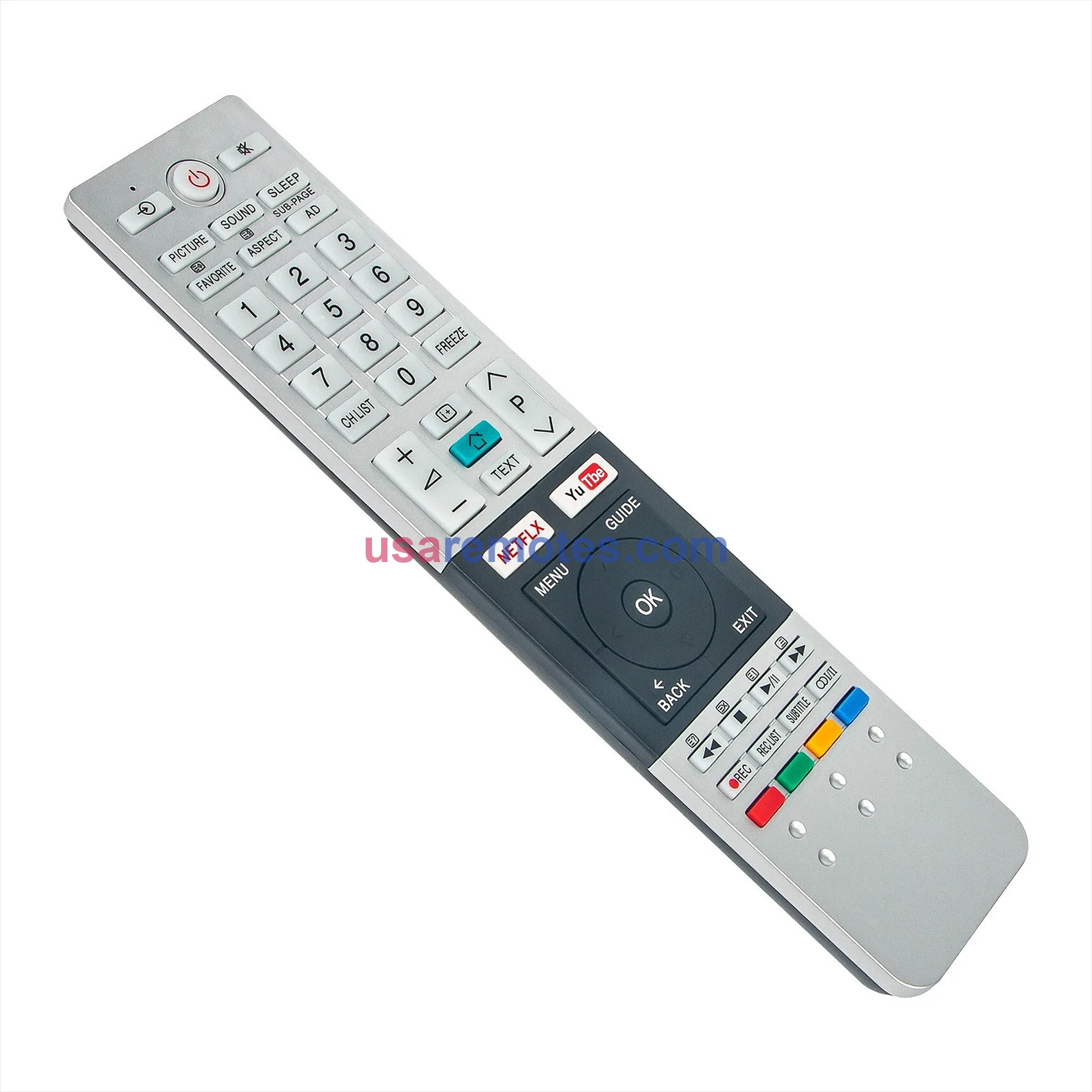 Toshiba CT-8522 TV Remote Control Replacement