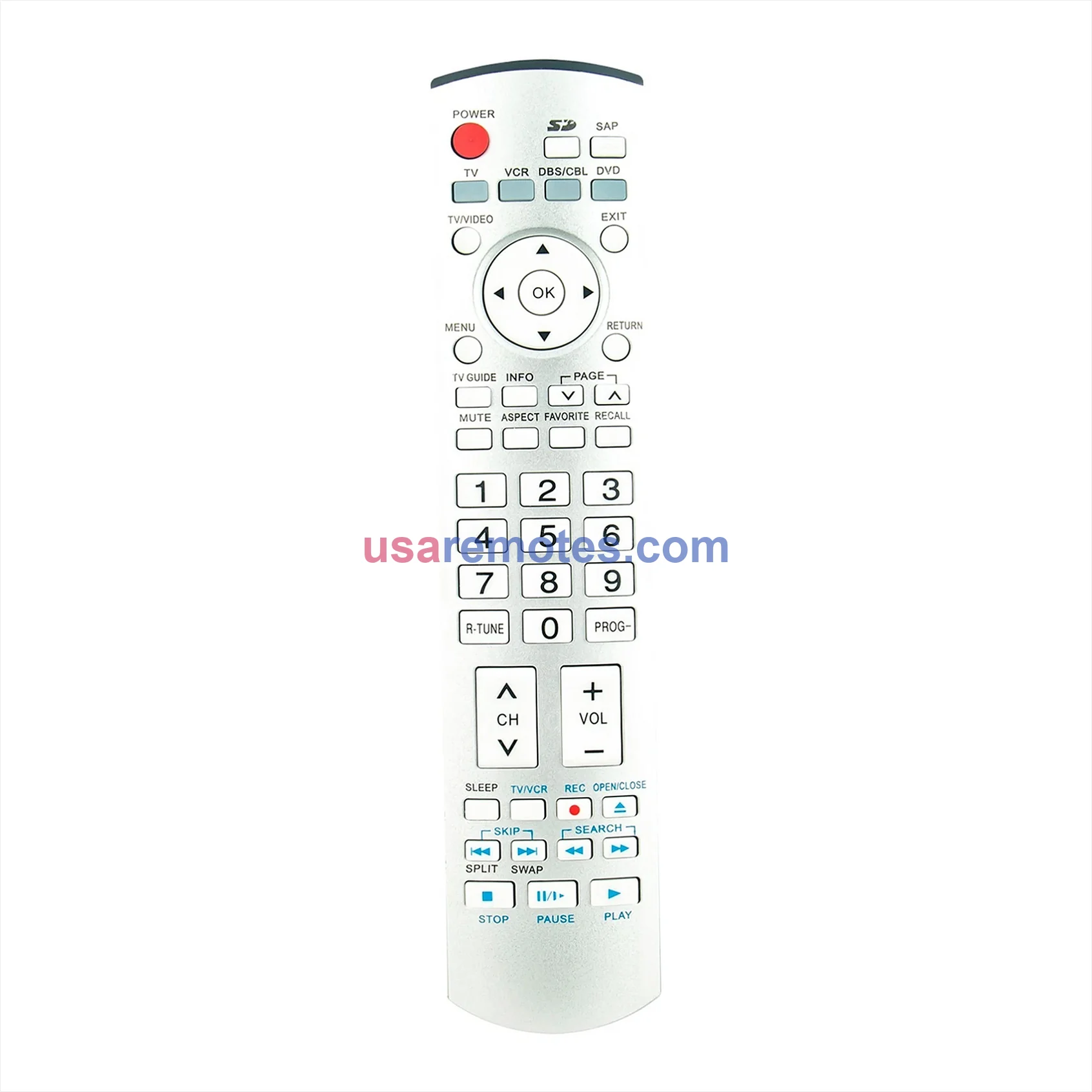 Panasonic EUR7737Z10 TV Remote Control Replacement