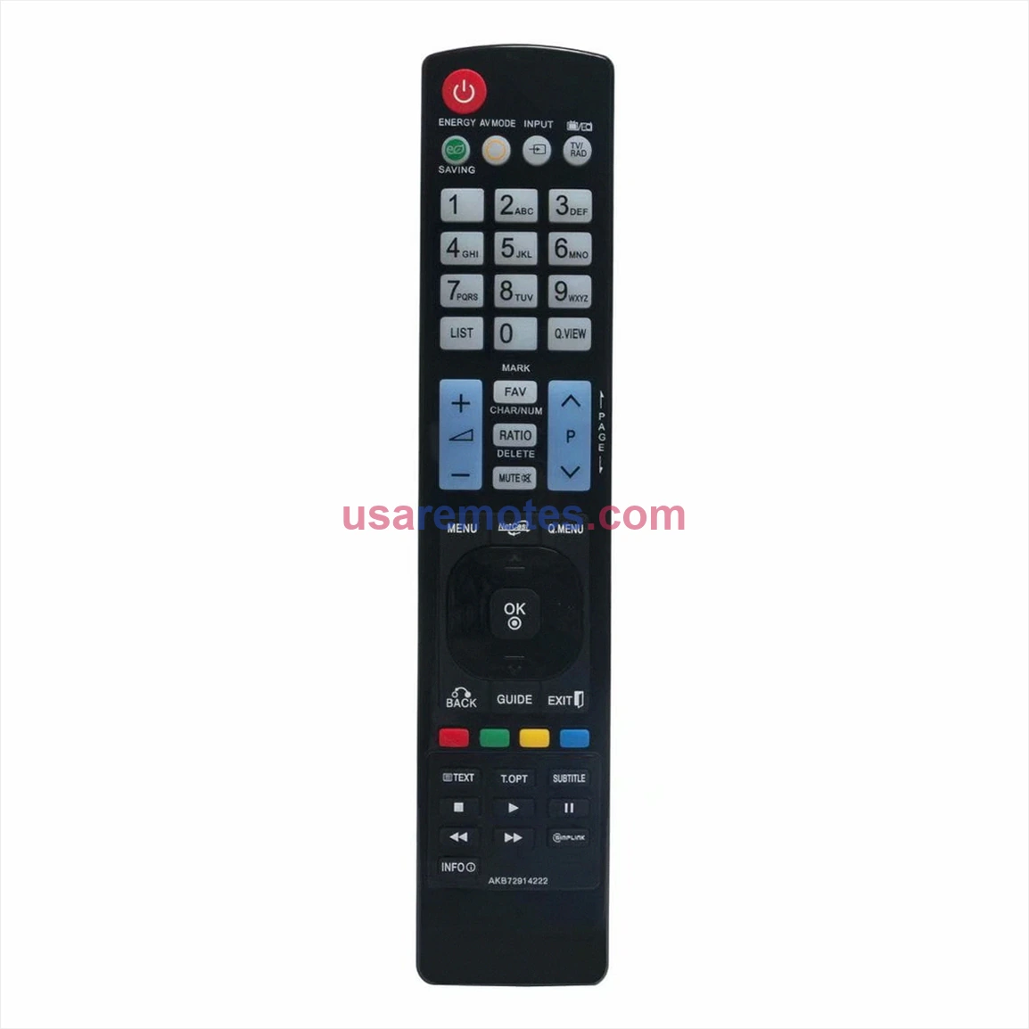 LG AKB72914222 TV Remote