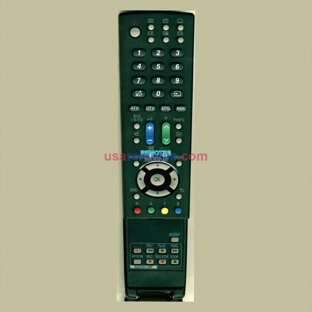 Sharp GA825WJSA TV Remote Sharp GA825WJSA TV Remote