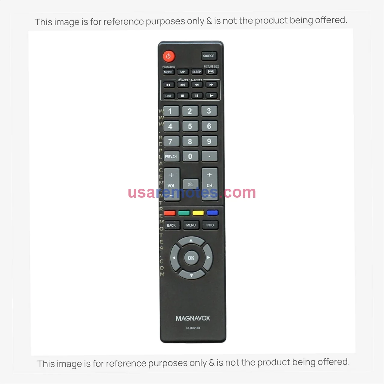NH402UD Remote Control