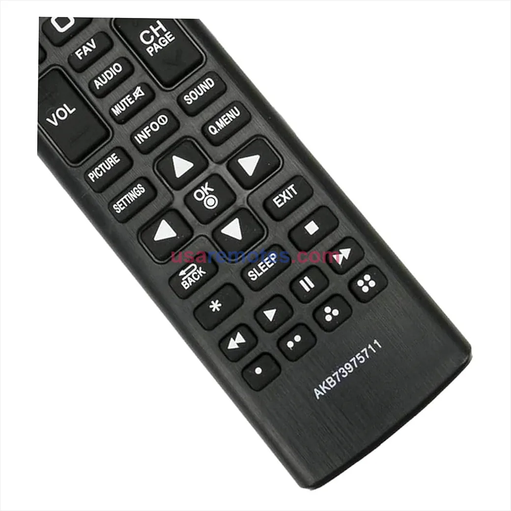 LG RC97V DVD Remote
