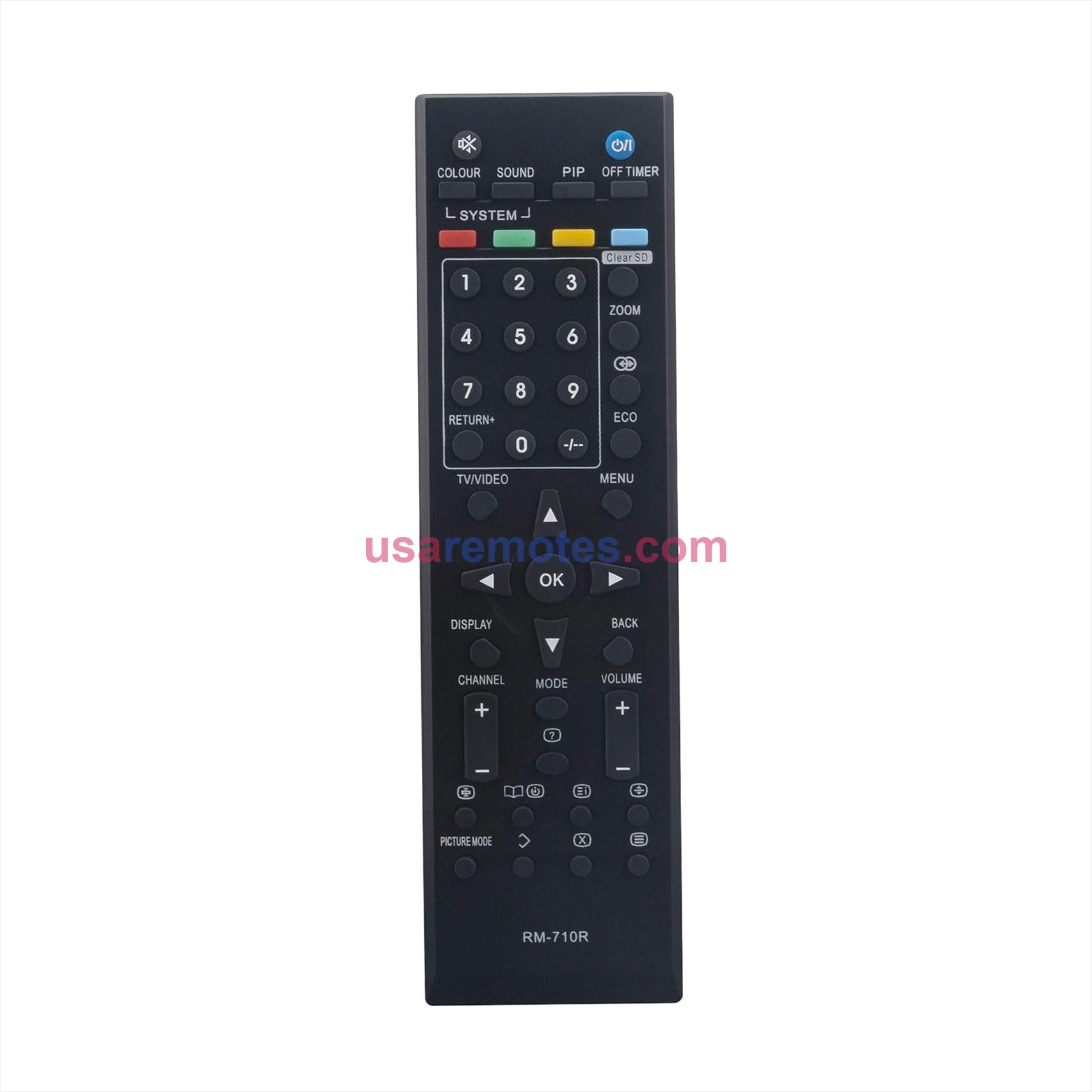 JVC RM-C2020-1C TV Remote JVC RM-C2020-1C TV Remote