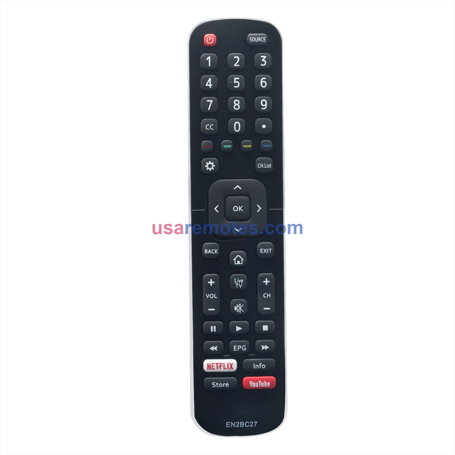 Hisense EN2BC27 TV Remote Hisense EN2BC27 TV Remote