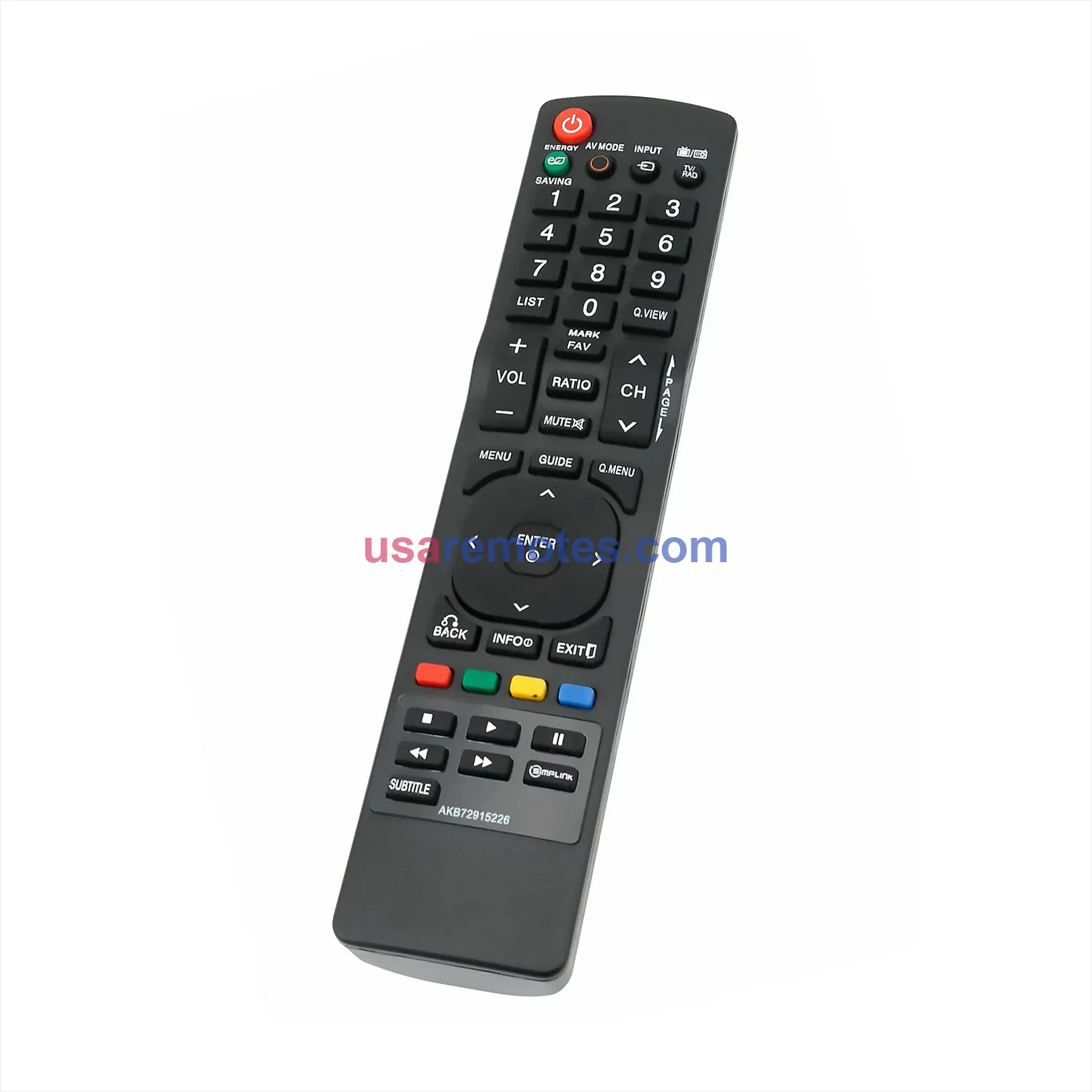 LG AKB72915226 TV Remote LG AKB72915226 TV Remote