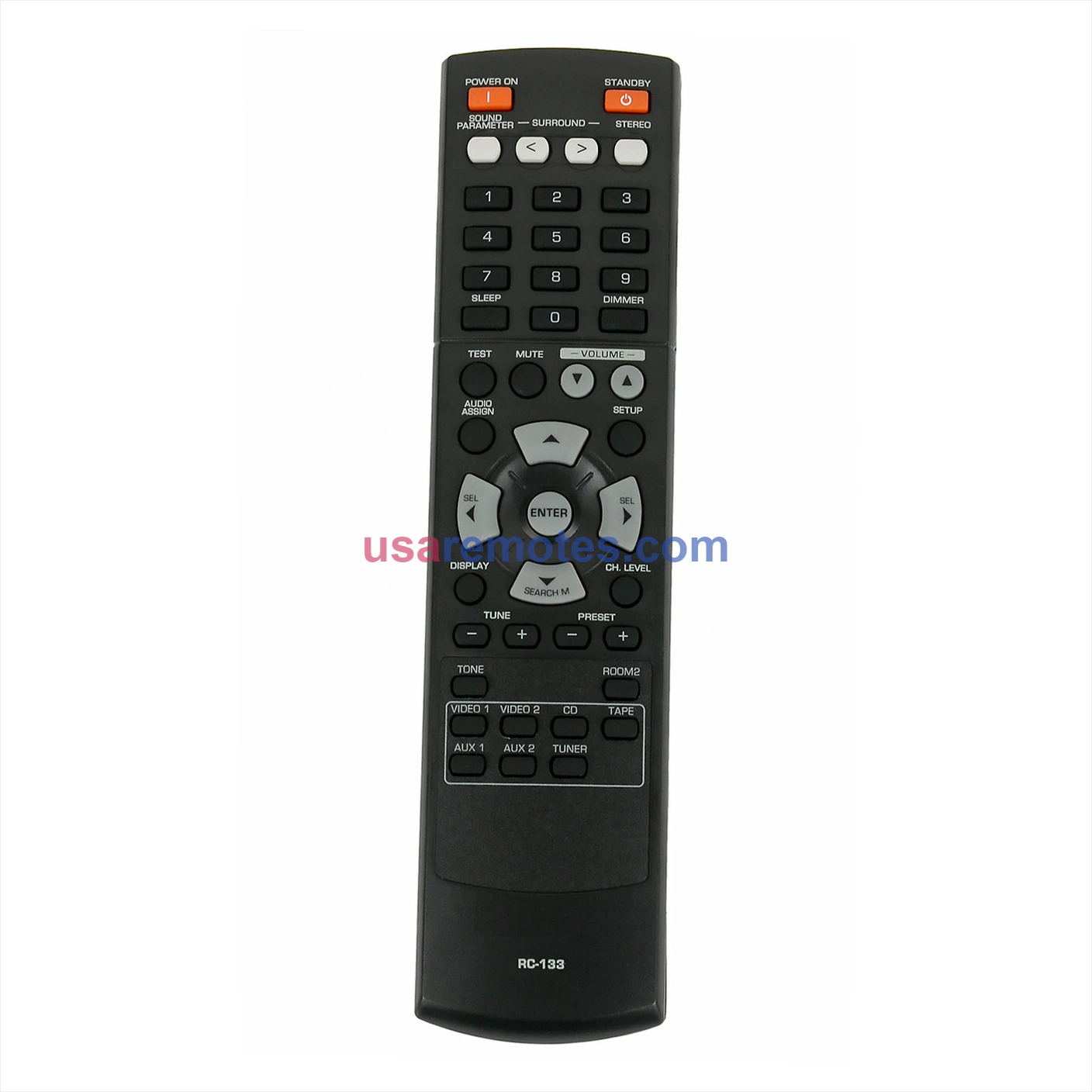 Sherwood RC-133 Home Audio Remote Sherwood RC-133 Home Audio Remote
