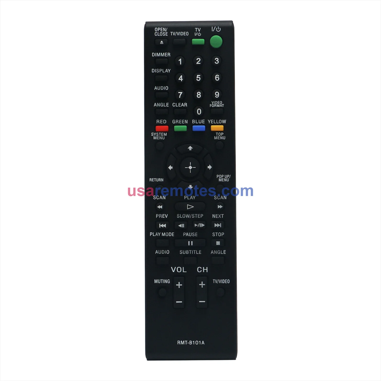 Sony RMT-B101A DVD/Blu-ray Player Remote Sony RMT-B101A DVD/Blu-ray Player Remote