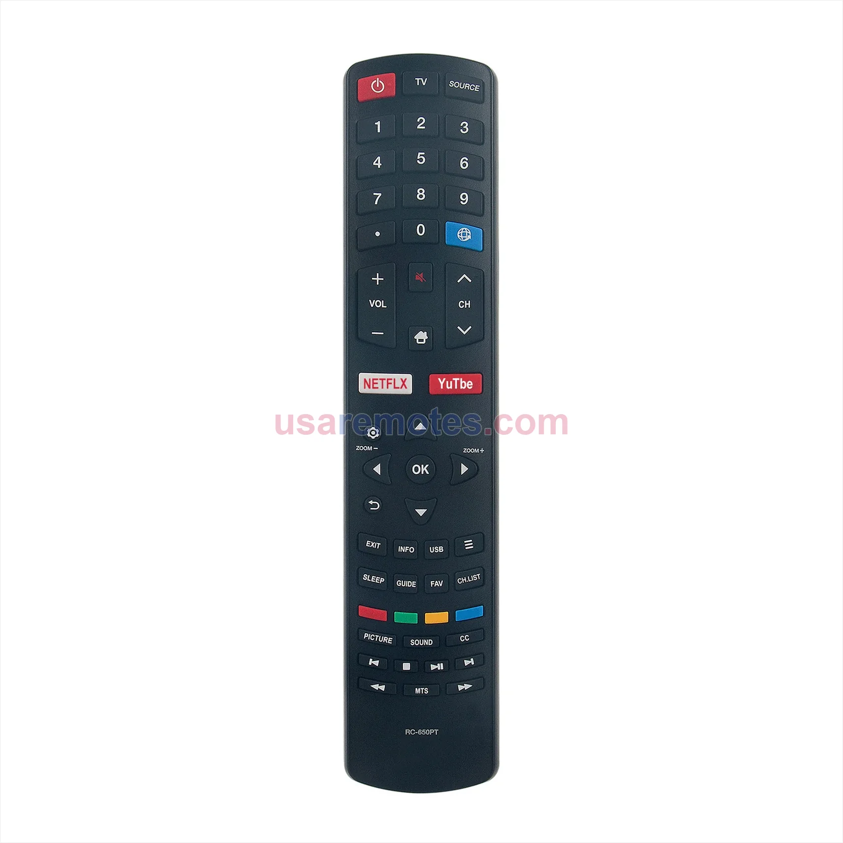 Android L43V780BTS remote control replacement