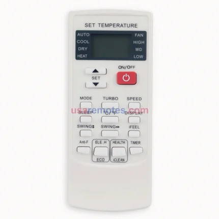 AUX 102E Air Conditioner Remote