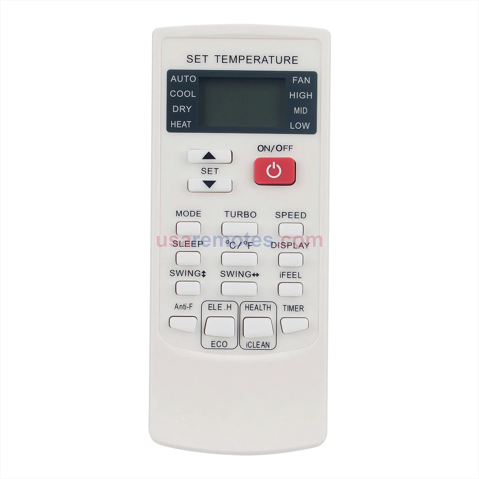 Aux ACDC18C-ODU remote control replacement Aux ACDC18C-ODU remote control replacement