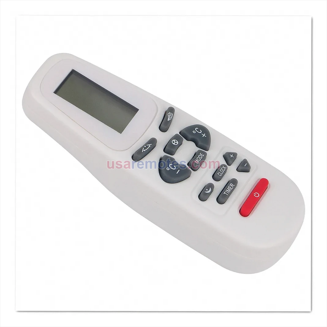 AUX/York ASW-H09A+09A4/HS2R-IV remote control replacement
