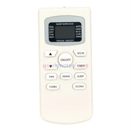 Black KFR-23GW/T remote control replacement