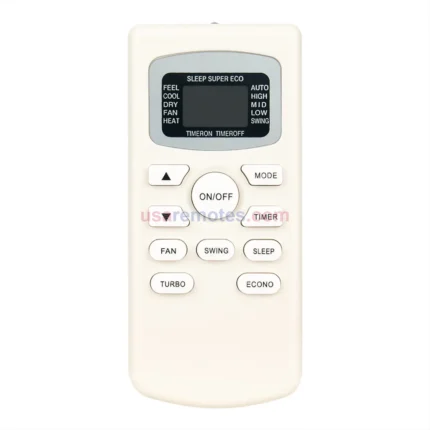 Black KFR-25GW/e remote control replacement
