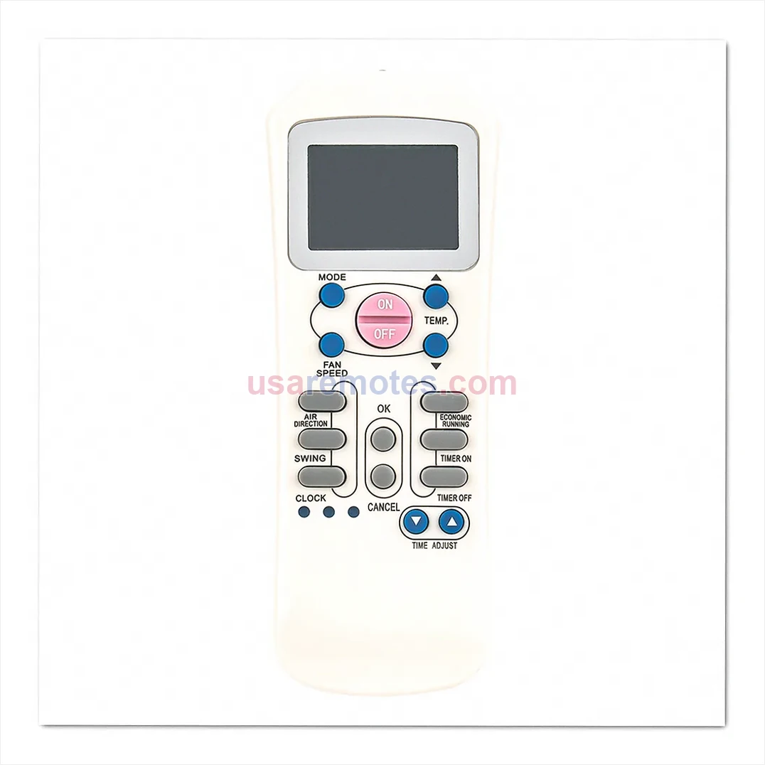 Carrier 42KCR009713G remote control replacement Carrier 42KCR009713G remote control replacement