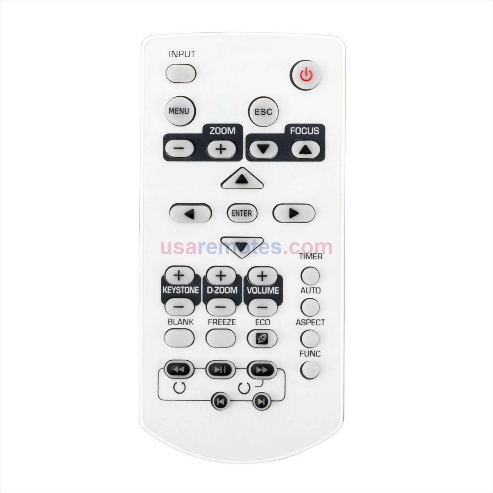 Casio XJ-A242 remote control replacement