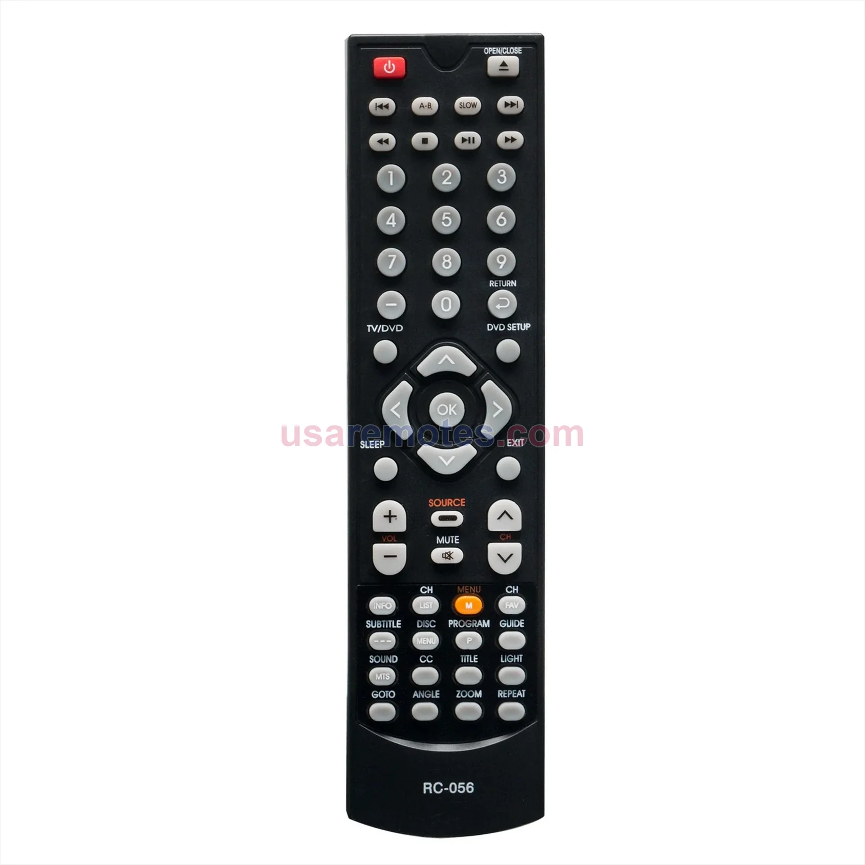 Coby TFDVD2295S2 remote control replacement Coby TFDVD2295S2 remote control replacement