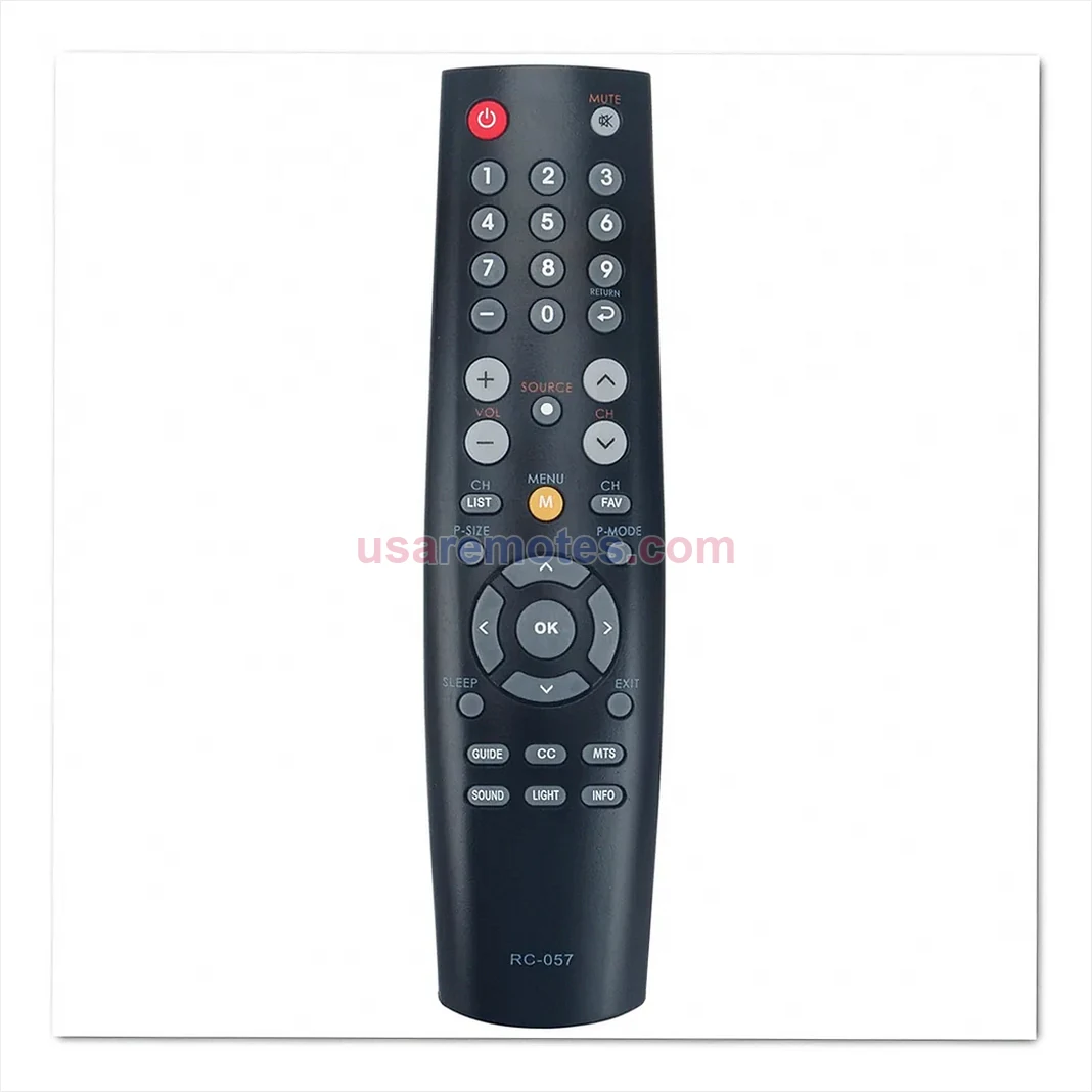 Coby TFTV1925 remote control replacement Coby TFTV1925 remote control replacement