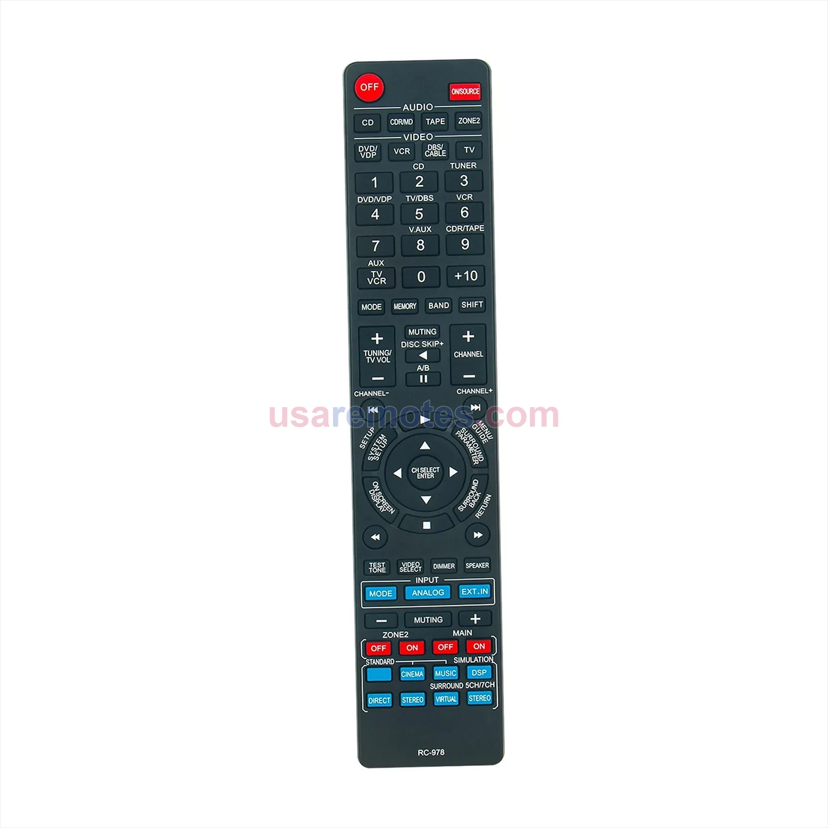 Denon AVR1905 remote control replacement Denon AVR1905 remote control replacement