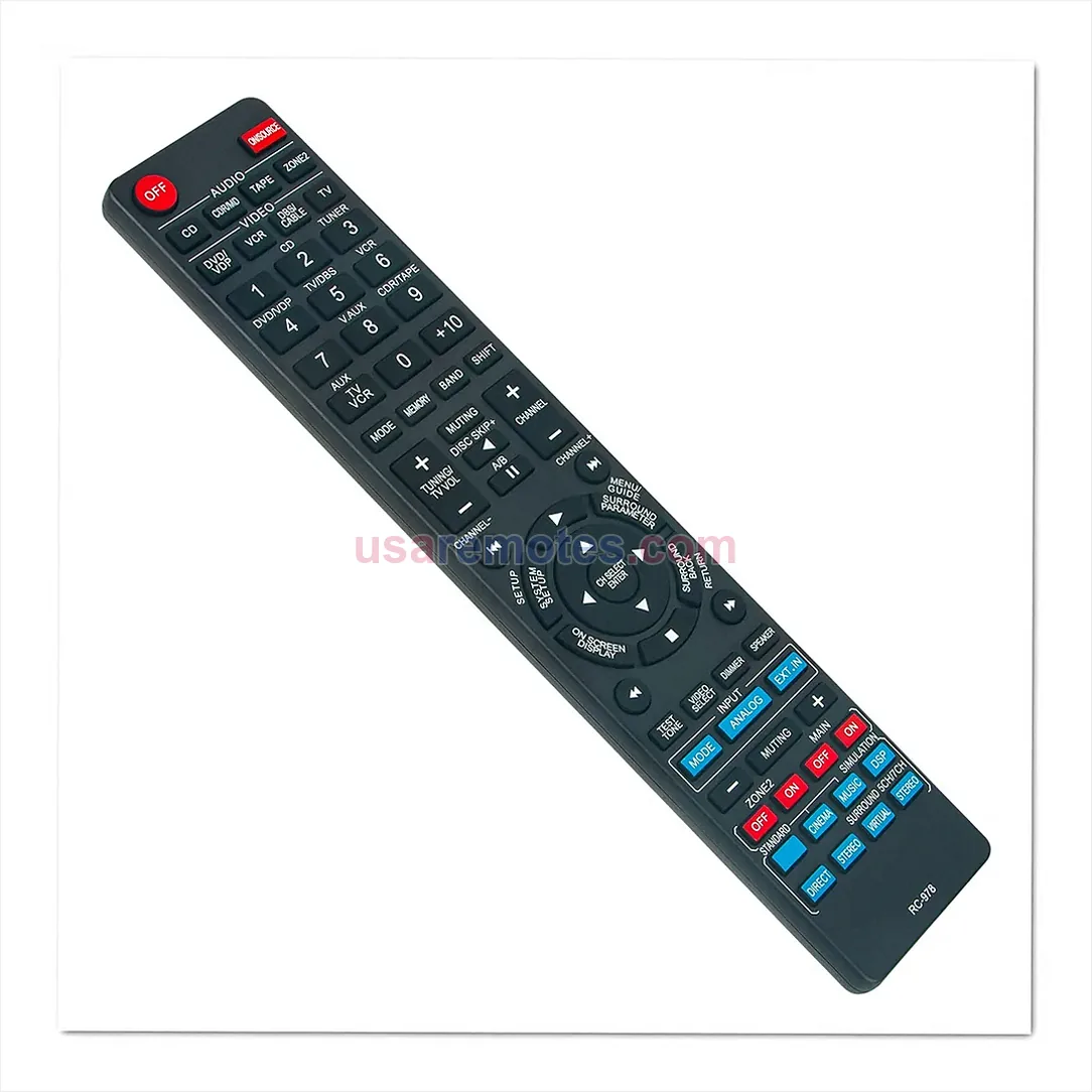 Denon AVR883 A/v Receiver remote control replacement Denon AVR883 A/v Receiver remote control replacement
