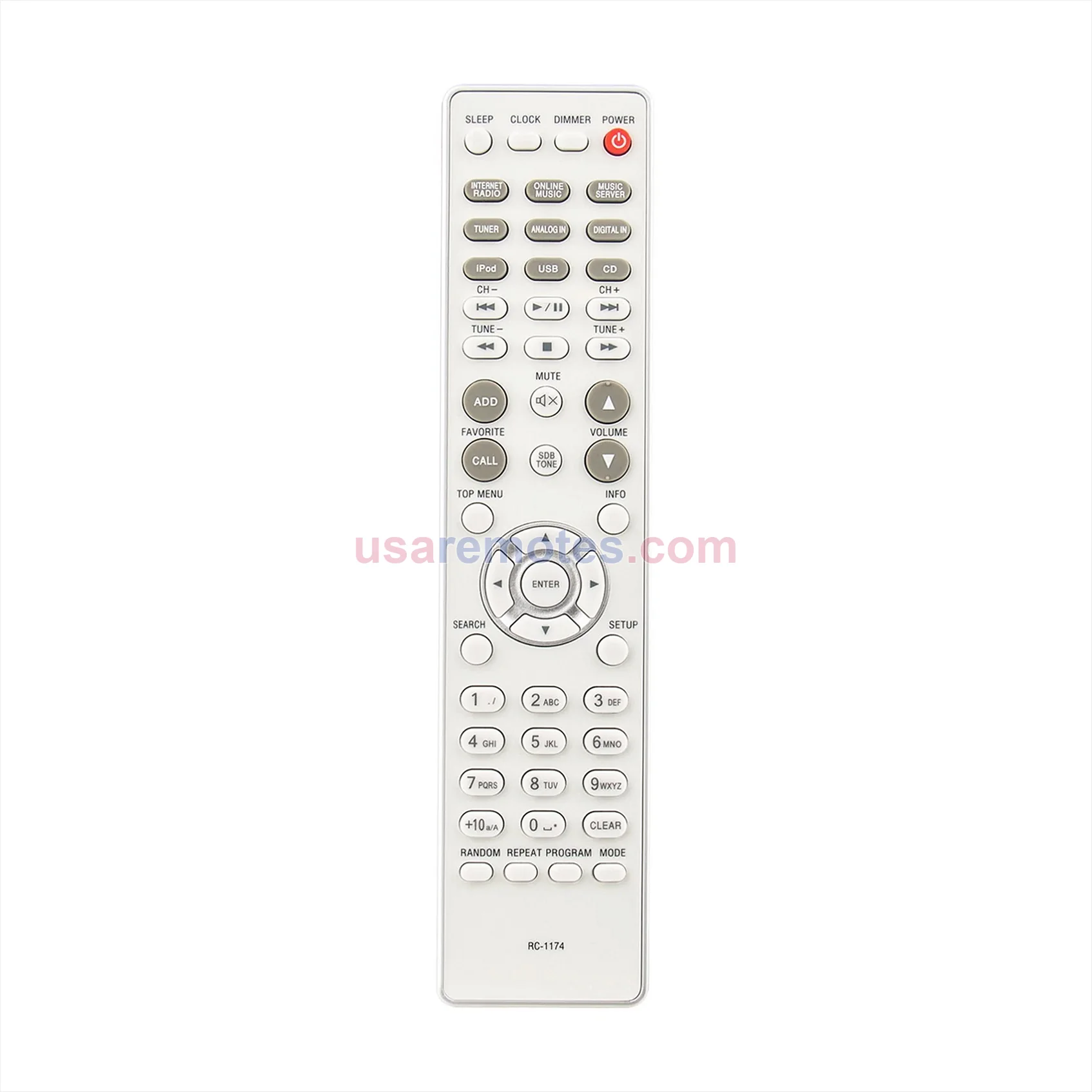 Denon DM40S remote control replacement