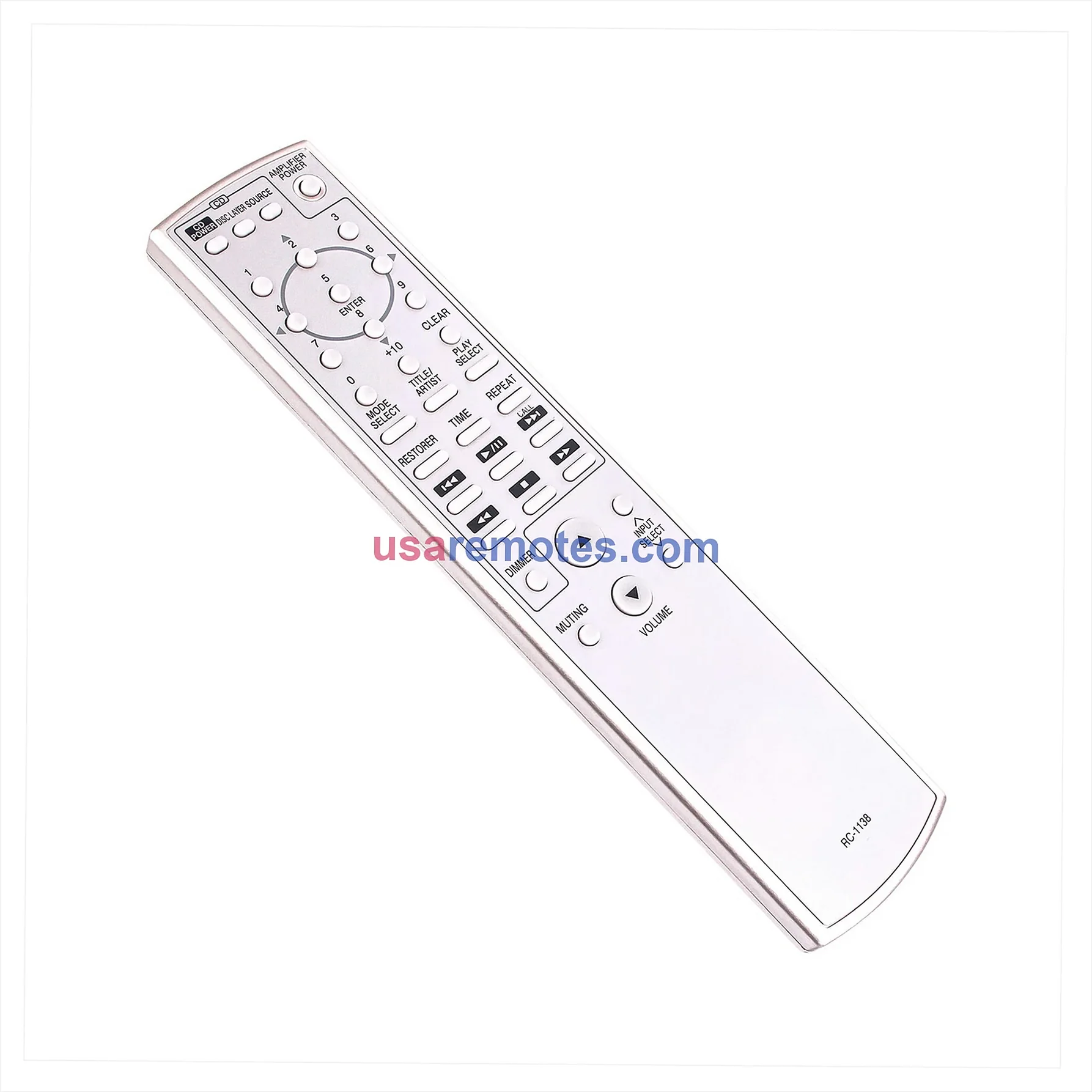 Denon PMA100 remote control replacement Denon PMA100 remote control replacement