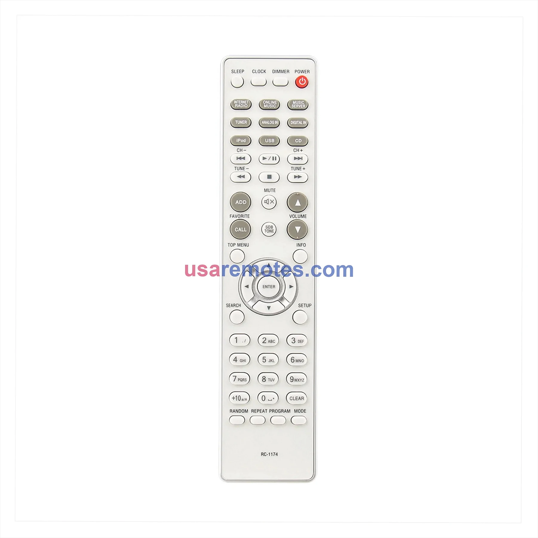 Denon RCD-N8 remote control replacement Denon RCD-N8 remote control replacement