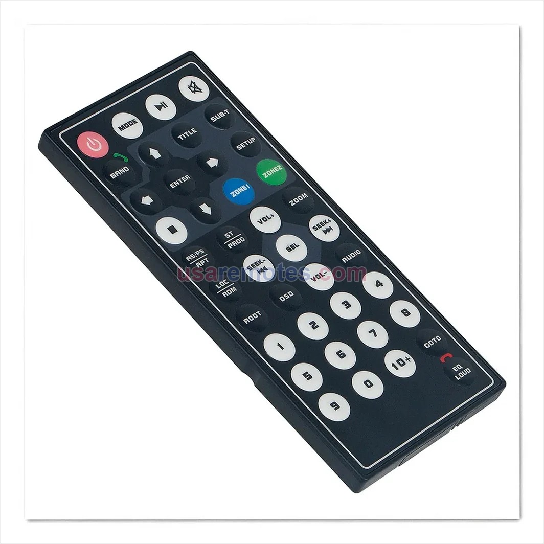 Dual XDVD176BT remote control replacement Dual XDVD176BT remote control replacement