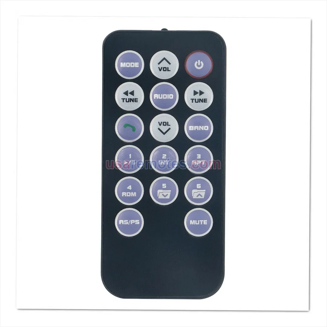 Dual XRM47BT remote control replacement Dual XRM47BT remote control replacement
