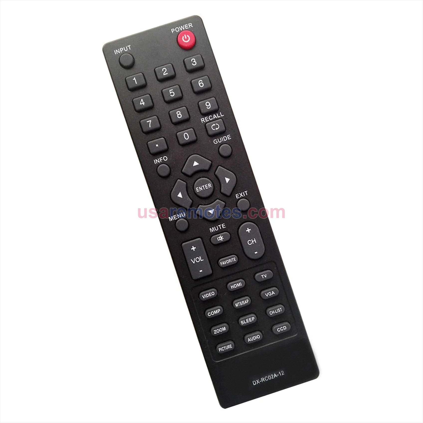 Dynex DX-15E220A12 remote control replacement Dynex DX-15E220A12 remote control replacement