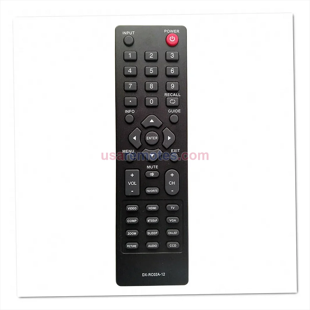 Dynex DX-24L150A11 remote control replacement Dynex DX-24L150A11 remote control replacement