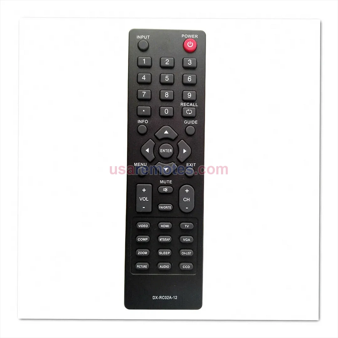 Dynex DX-24L230A12 remote control replacement Dynex DX-24L230A12 remote control replacement