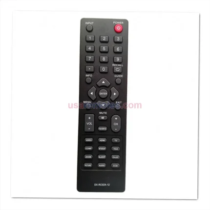 Dynex DX-26L150A11 remote control replacement