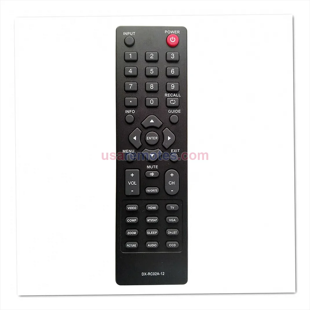 Dynex DX-32L220A12 remote control replacement Dynex DX-32L220A12 remote control replacement