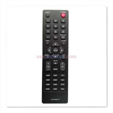 Dynex DX-37L150A11 remote control replacement