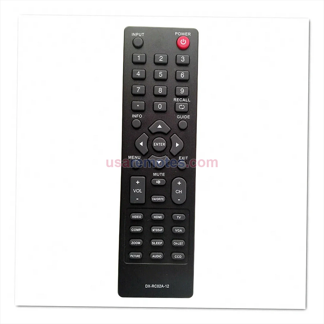 Dynex DX-46L261A12 remote control replacement Dynex DX-46L261A12 remote control replacement