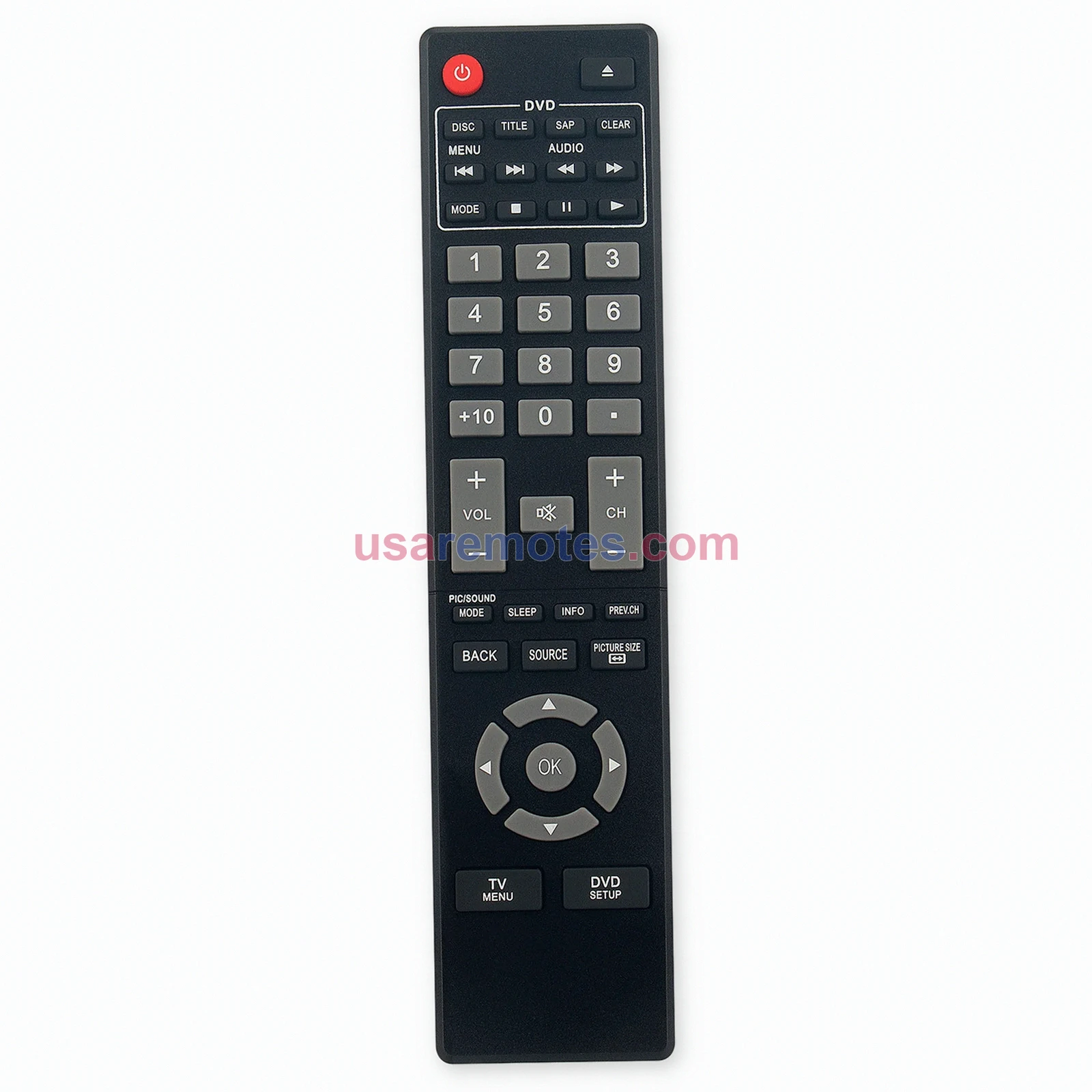 Magnavox / Emerson URMT45FNT004 LCD LED TV / TV-DVD Combo Remote