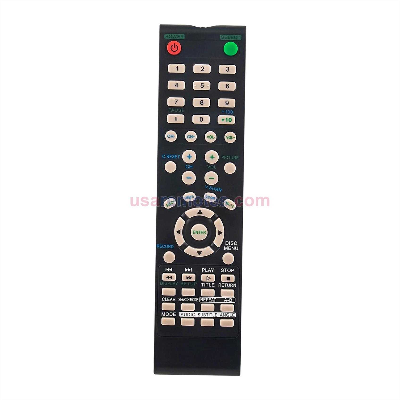 Emerson 6719DE remote control replacement Emerson 6719DE remote control replacement